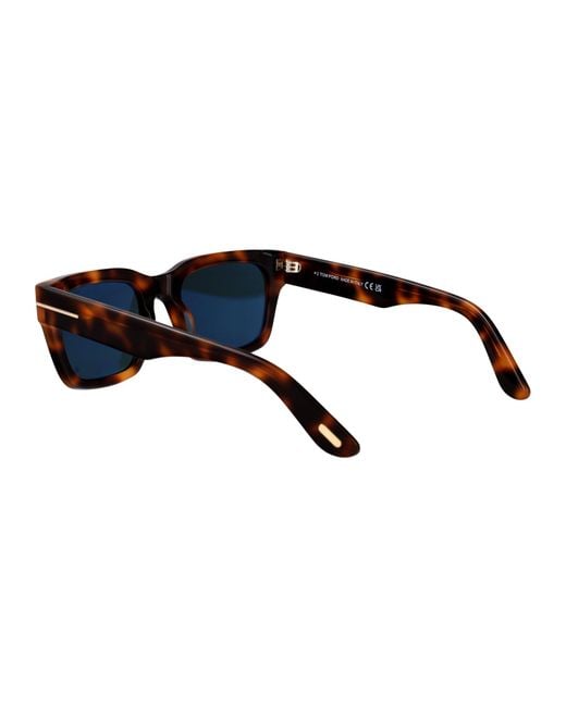 Tom Ford Black Squared Sunglasses Ft1333 V