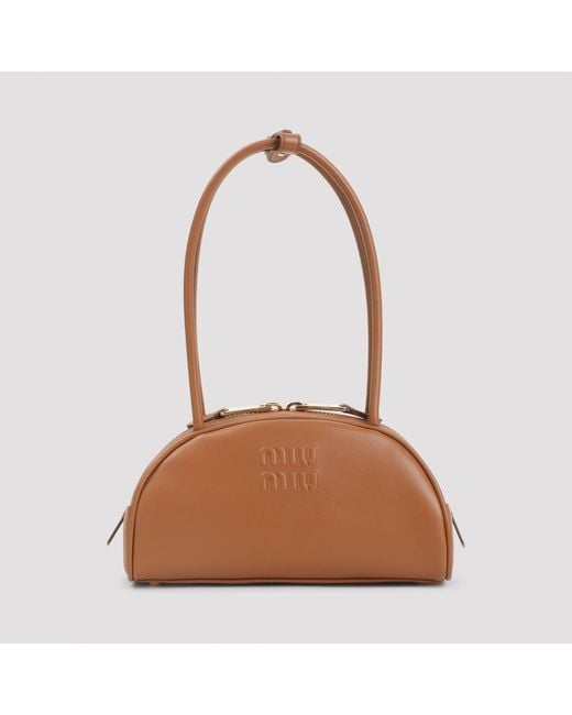 Miu Miu Brown Mini Handbag