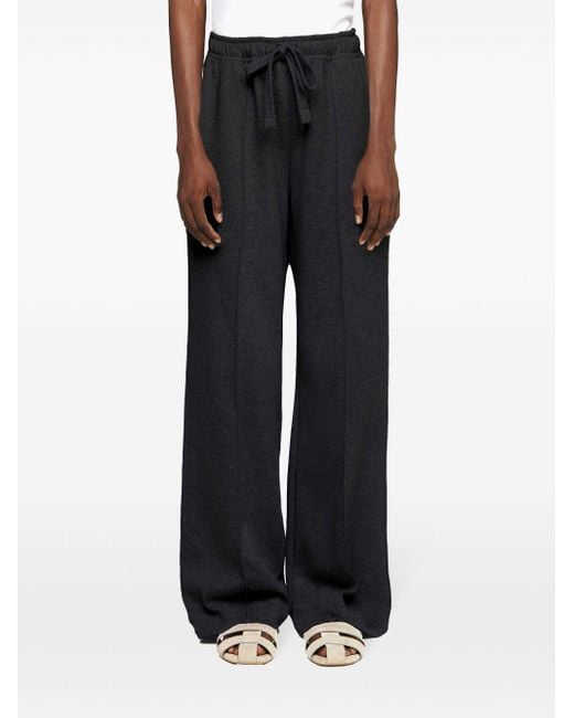 J.W. Anderson Black Relaxed Wide-Leg Trousers With Elastic Waistband for men