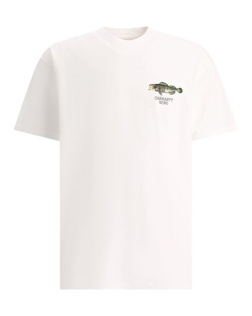 Carhartt "Fisch" T -Shirt in White für Herren