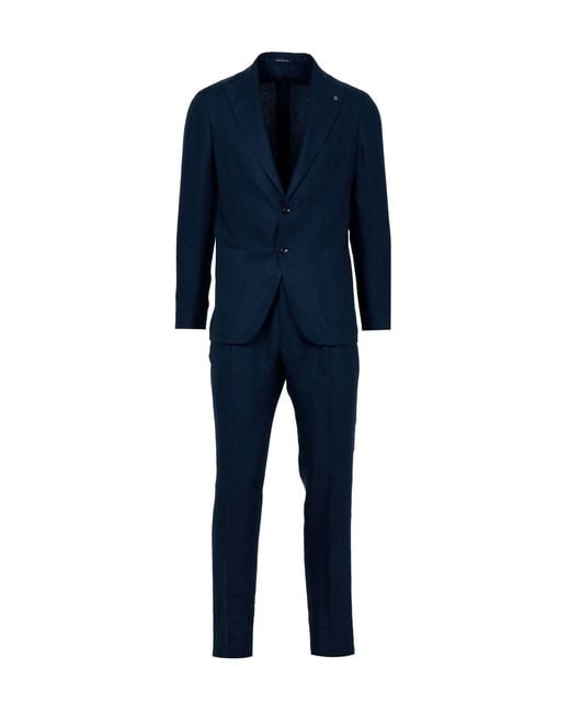 Tagliatore Blue Dresses for men