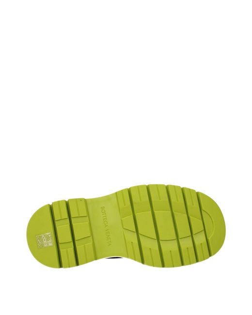 Bottega Veneta Black Boots/Lime Leather
