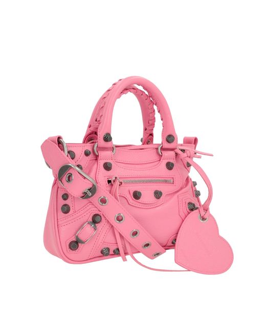 Balenciaga Pink Cagole Small Bag