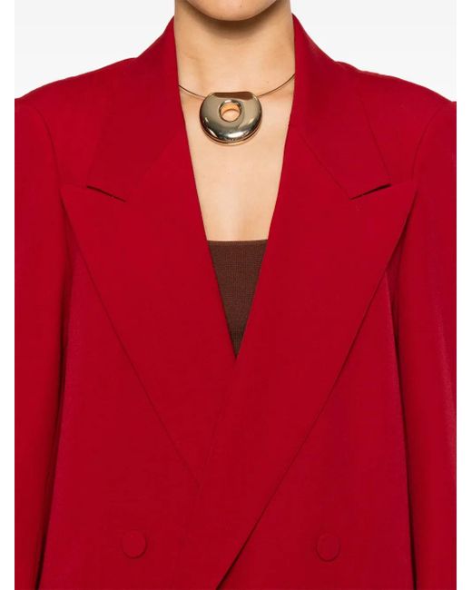 Dries Van Noten Red DRIES VAN NERTEN Blink 1063 W.W.Jacket