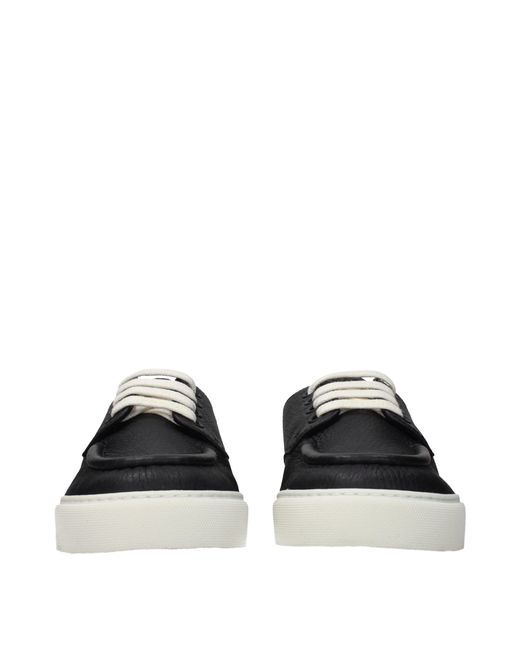 Prada Black Sneakers Leather for men