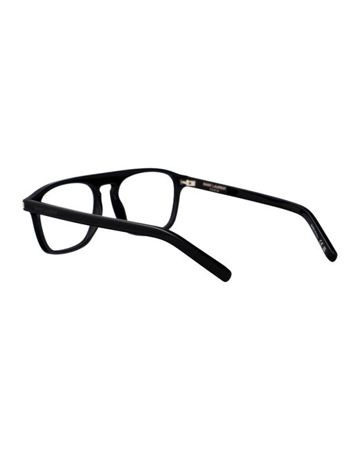Saint Laurent Black Aviator Optical Sl 157 010 for men
