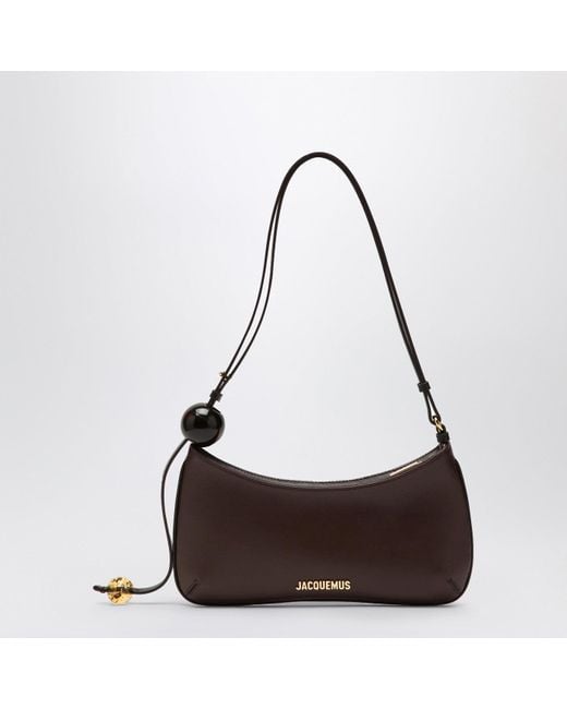 Jacquemus Brown Le Bisou Leather Bag