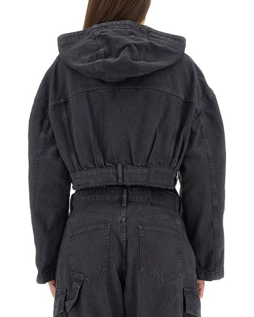 Moschino Black Cropped Jacket