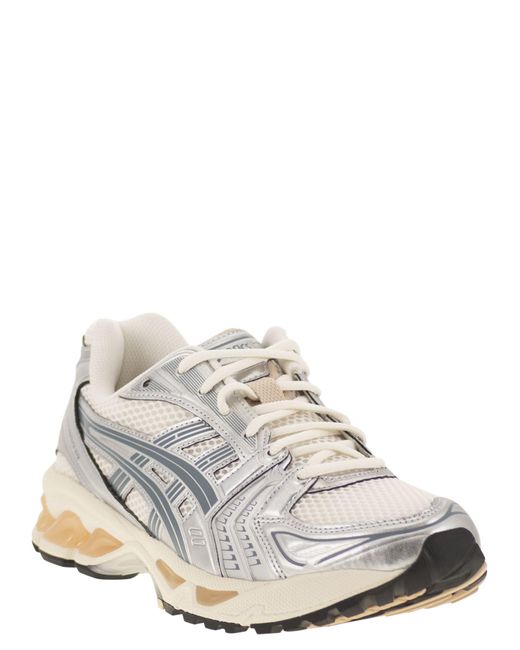 Asics White Gel Kayano 14 Sneakers for men