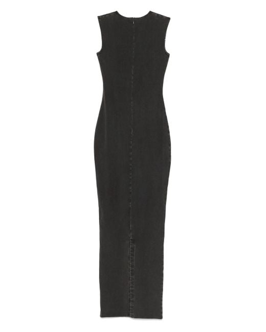 Entire studios Black Sleeveless Maxi Cotton Spandex Washed