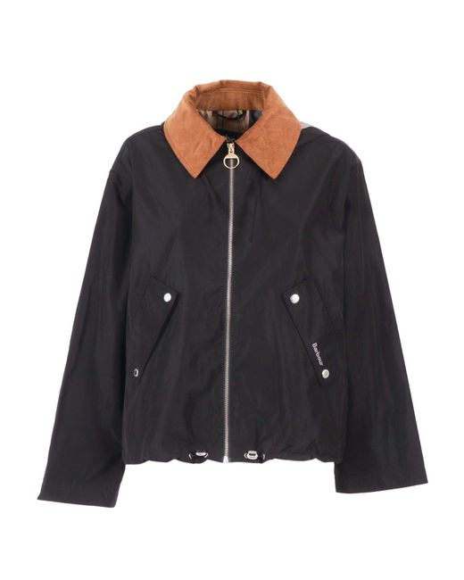 Barbour Black Weaver Showerproof Jacket