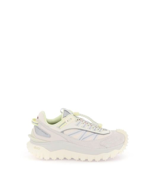 Moncler White Trailgrip -Sneaker