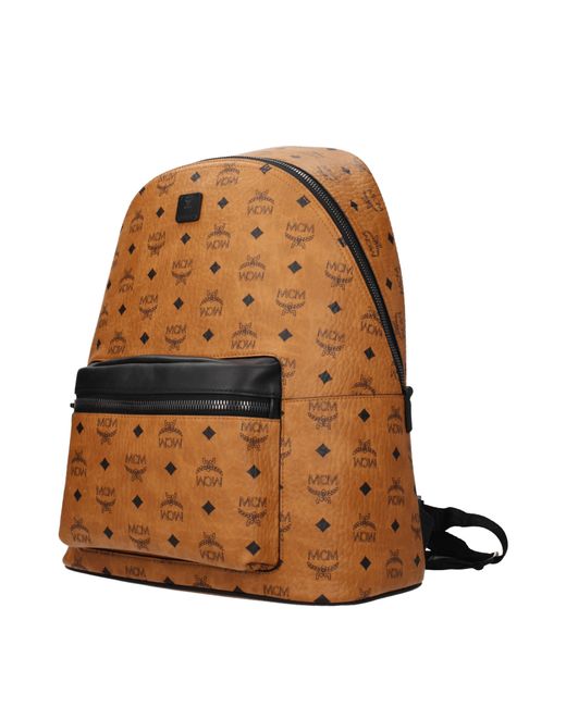 MCM Brown Leather Wallets And Messenger Bags