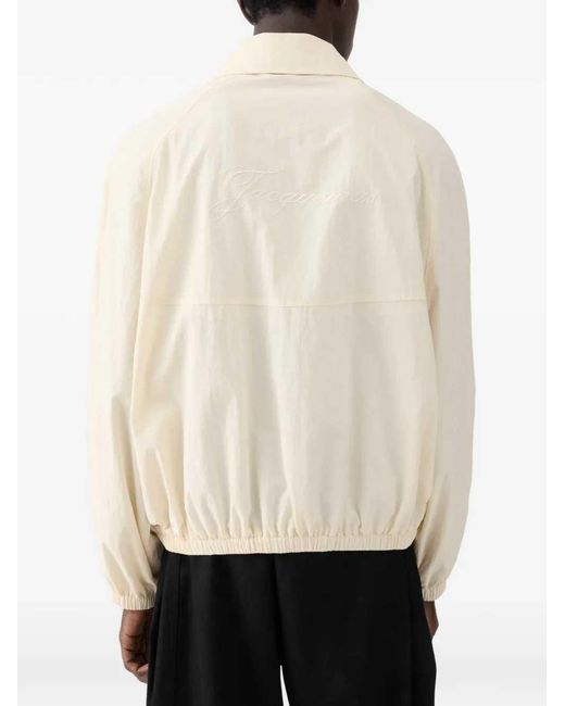 Jacquemus Windjack Met Rits in het White voor heren