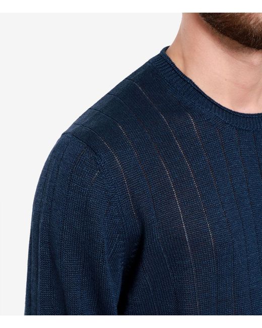 Gran Sasso Blue Sweaters for men