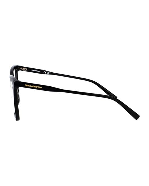 Karl Lagerfeld Black Acetate Glasses