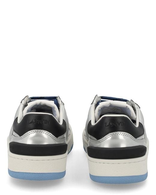 Lanvin White Clay Sneakers