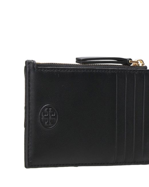Tory Burch Black E Brieftaschen schwarz