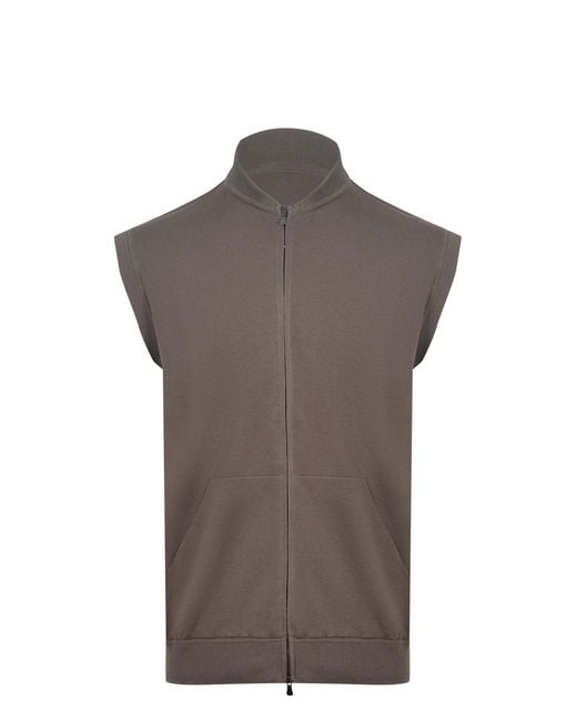 Filippo De Laurentis Cardigan Filippo de Laurentiis aus Baumwolle. in Brown für Herren