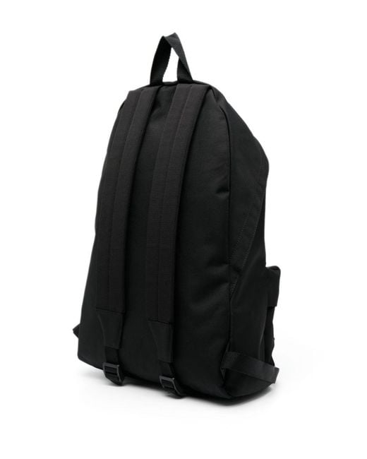 Balenciaga Black Explorer Recycled Nylon Backpack for men
