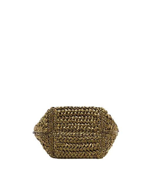 The Attico Green Via Dei Giardini 15 Tote Bag