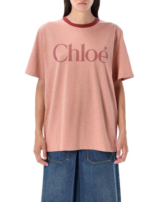Chloé T Shirts En Polos in het Blue