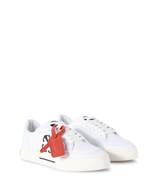 Off-White c/o Virgil Abloh Pink New Low Vulcanized Sneakers