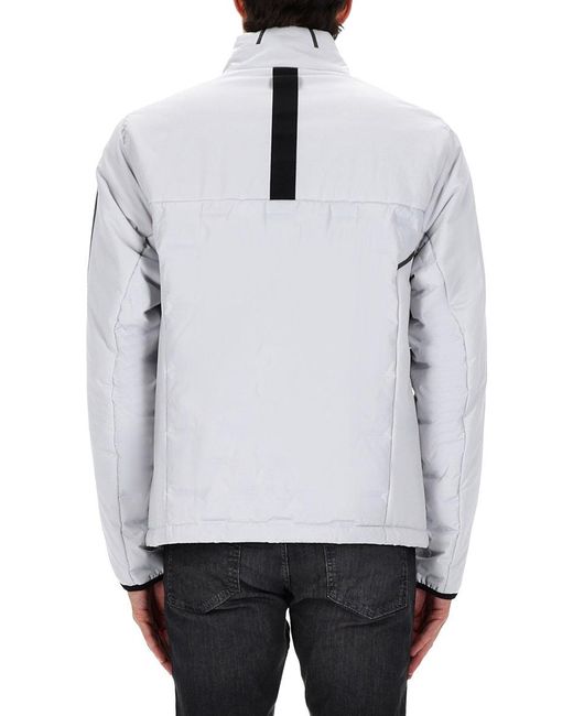 Boss White Polyester Jacket for men