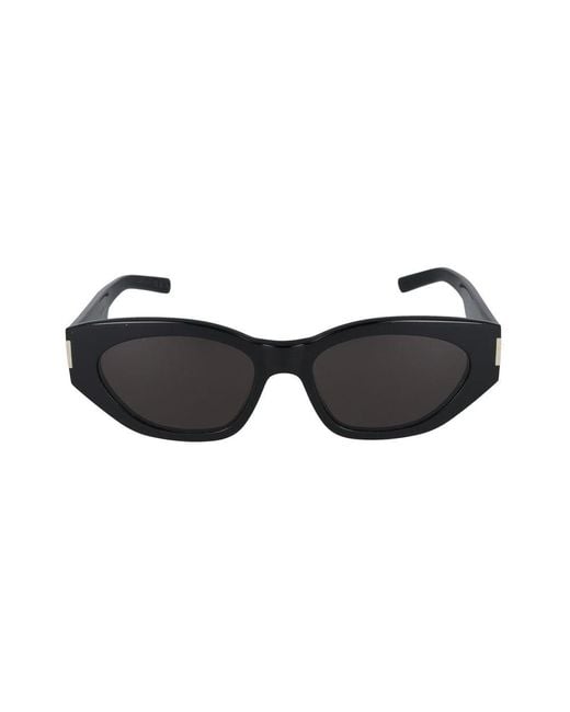 Saint Laurent Zonnebrillen Sl 638 001 Zwart Zwart /18/140 in het Black voor heren