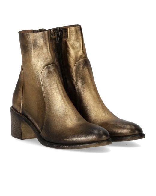 Strategia Brown Gemma Heeled Ankle Boot for men