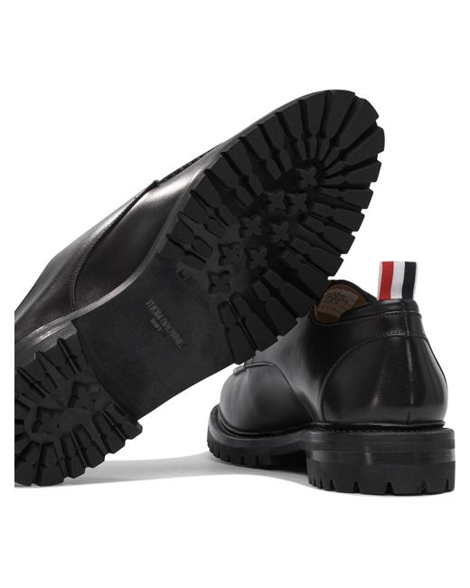 Thom Browne Black Schnürschuhe