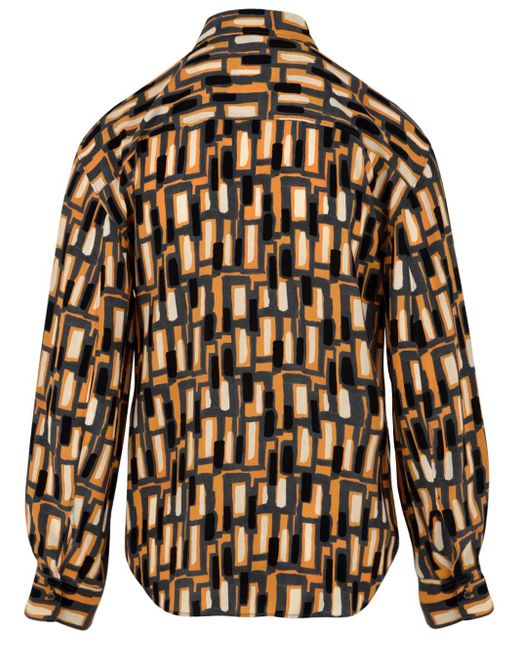 Aspesi Shirts Geel in het Yellow