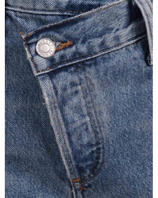 Agolde Blue Arc Criss Cross Jean