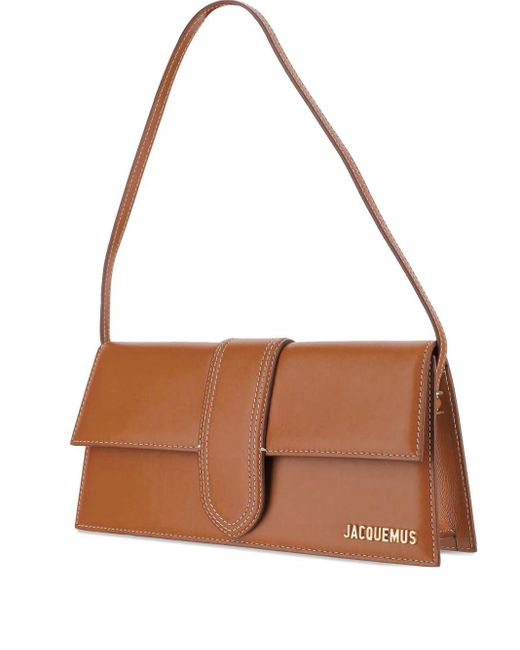 Le Bambino Long Sac à bandoulière Jacquemus en coloris Brown