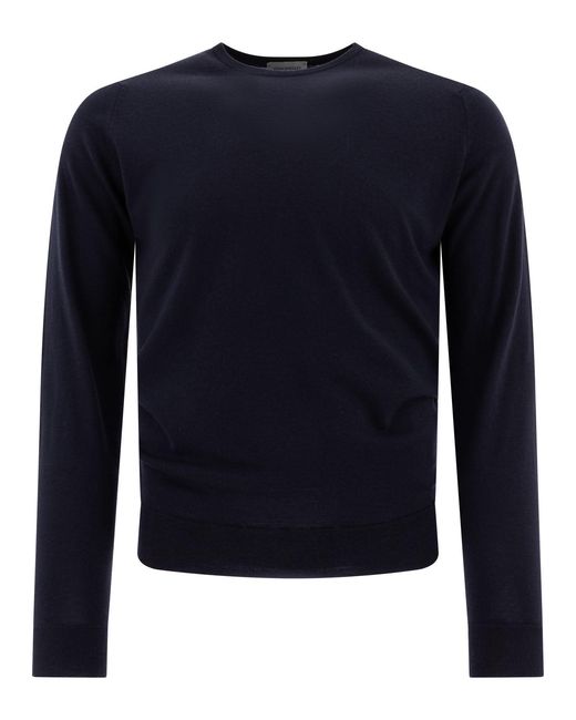 John Smedley "Lundy" Pullover in Blue für Herren