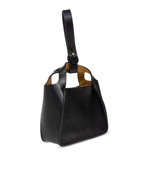 Stella McCartney Black Stella Mc Cartney Logo Tote Air Pods Case Keyring