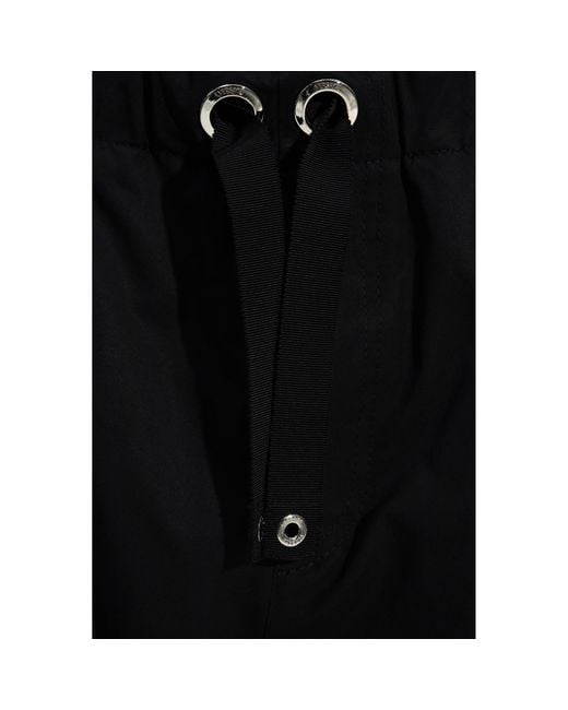 Versace Black Cotton Trousers for men