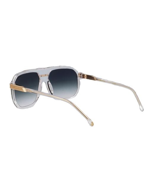 Carrera Blue Crystal Acetate Sunglasses for men