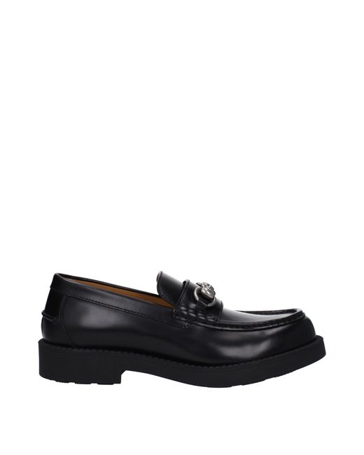 Gucci Black Mocassini Uomo Pelle Nero for men