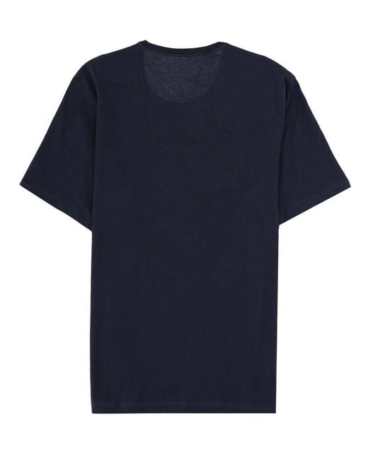 Boss Blue T Shirt Con Logo