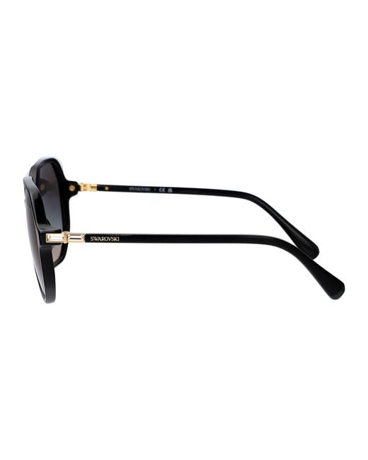 Swarovski Black Sunglasses