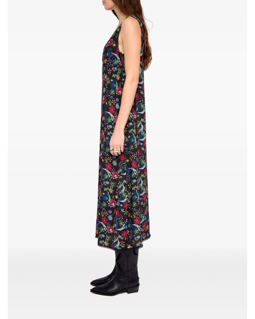 Zadig & Voltaire Multicolor Renzo Soft Virgin Garden