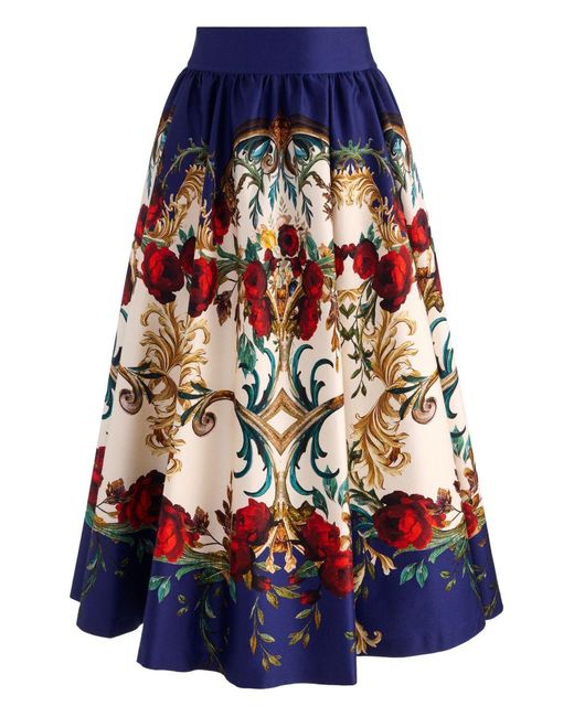 Alice + Olivia Nilda Rok in het Blue