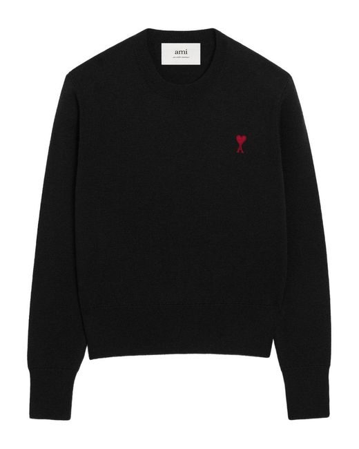 Ami de Coeur Pull AMI en coloris Black