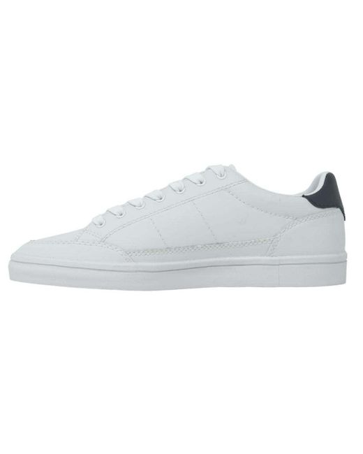 fred perry deuce leather trainers