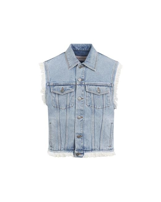 Valentino Denimvest in het Blue