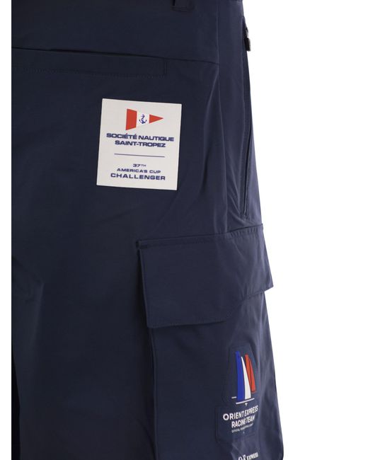 Greges orient express cargo bermuda shorts K-Way en coloris Blue