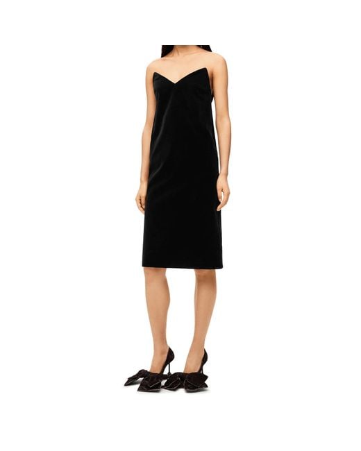 Loewe Black Short Dresses