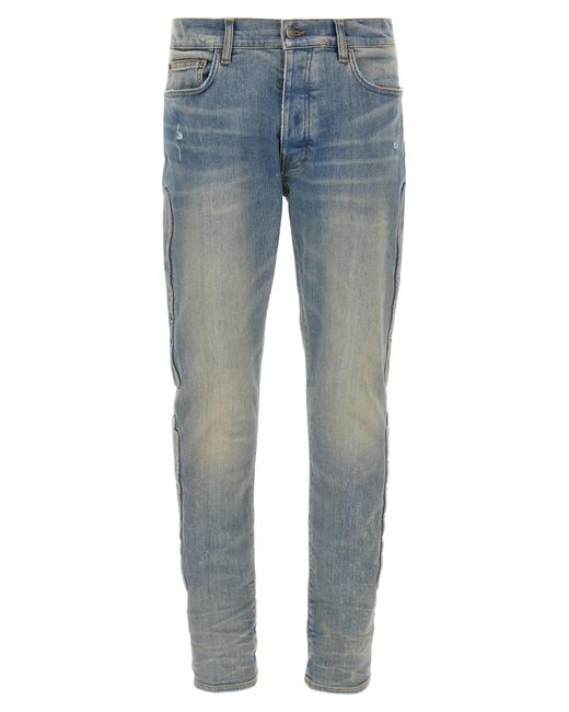 Amiri Jeans "3D Bones" in Blue für Herren