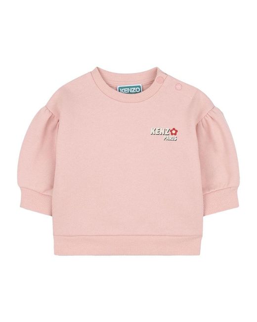 KENZO Pink Sweatshirt With Pants Set